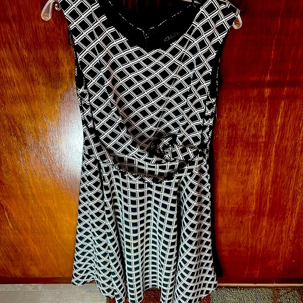 Quirky cute patterned dress